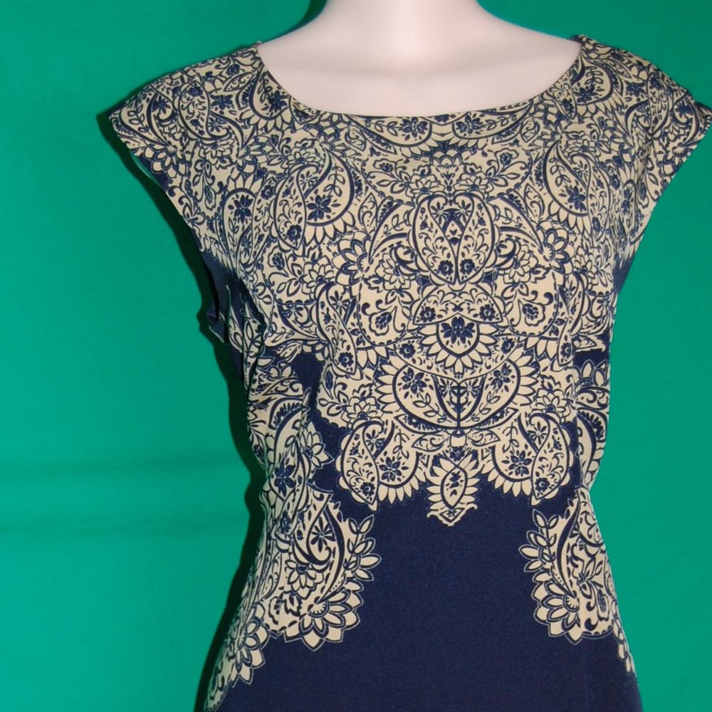 Navy Blue Dress